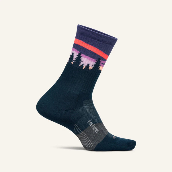TRAIL MAX CUSHION MINI CREW - Purple Aurora