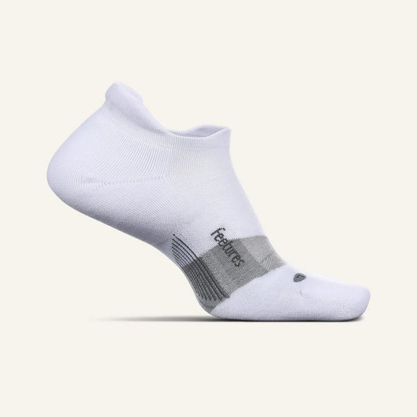 MERINO 10 ULTRA LIGHT NO SHOW TAB - White